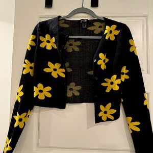 Adorable Flower Cardigan